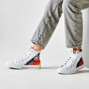 Converse Mens CTAS Hi Pride Canvas 167758C NWB